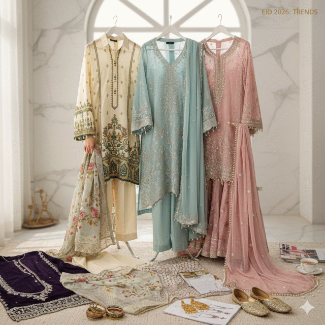 Eid 2026 Latest Pakistani Suit Trends – What’s Selling Fast This