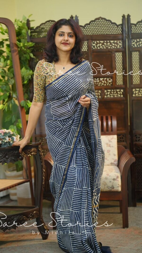 Buy Budget Silk Saree Online Chanderi Silk Saree with Blouse ₹999