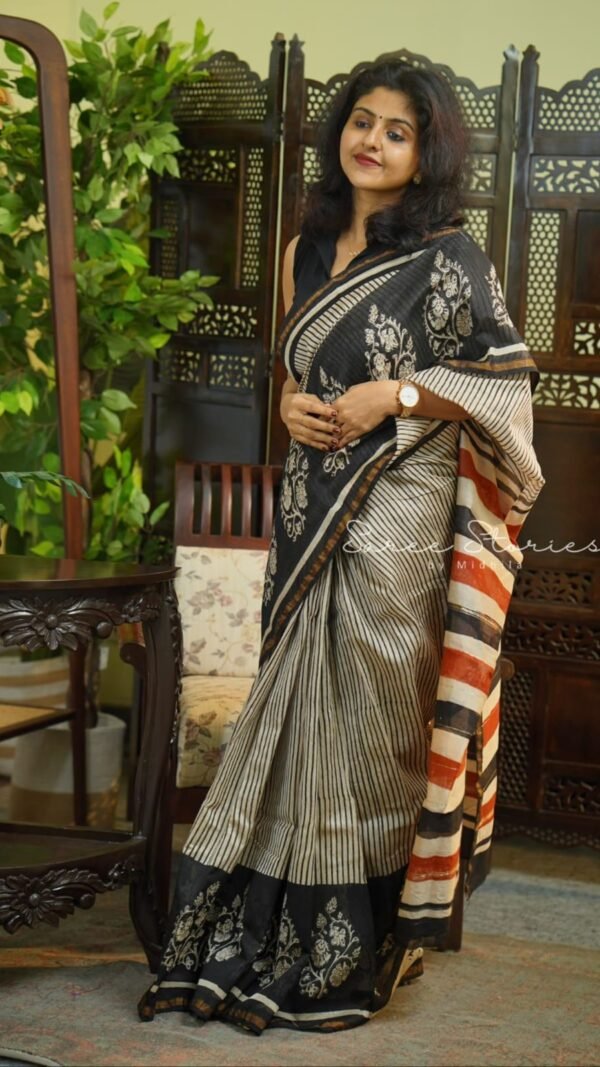 Chanderi Silk Saree for Women Lightweight Designer Saree Under ₹999