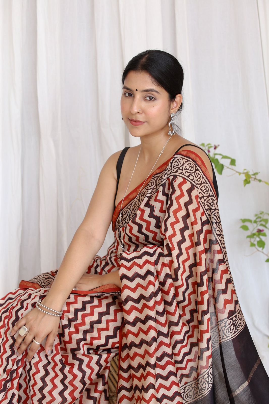 Designer Chanderi Silk Saree Online | Lightweight Party Wear Saree