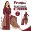 Pranjul Readymade Dress Size L for Women – Stylish Printed Ready to Wear Punjabi Suit with Dupatta