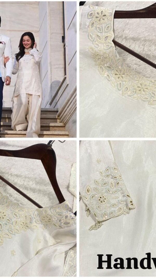 Glass Roman silk fabric Farshi salwar suit texture premium quality