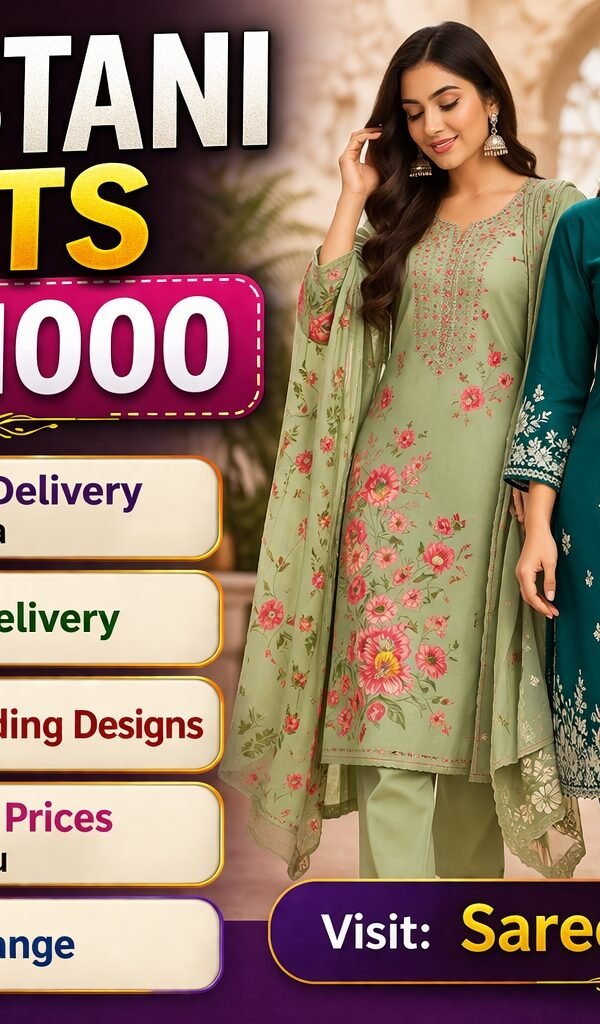 Pakistani Suits Under 1000