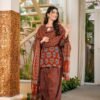 Rust Brown Cotton Farshi Salwar Suit for Women Under ₹1500 with Digital Printed Cambric Cotton Fabric