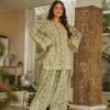 Sage Green Cotton Farshi Salwar Suit for Women Under ₹1500 with Designer Geometric Digital Print